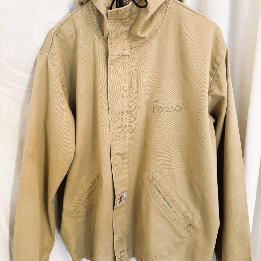 Mens, Fireproof, Westex Jacket with hood, in Tan Khaki, Size XL